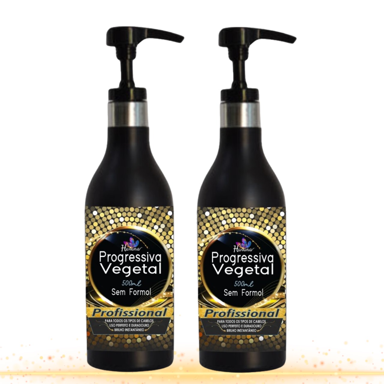 Kit 2 Potes Progressiva Vegetal Havana